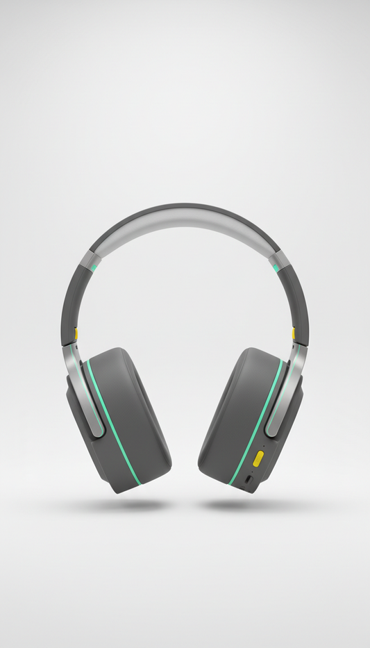 Bluetooth Over-Ear Headphones Matte Black