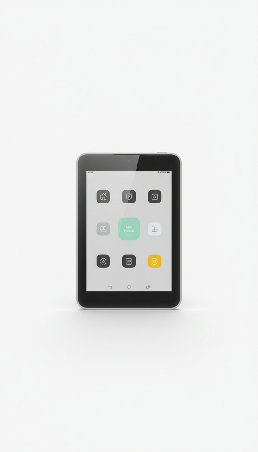 Smart Home Control Hub Geometric Shell